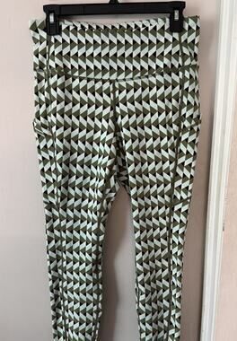 Torrid Active Sz 0 Womands Yoga/Workout Leggings Pants Geometric Multi-Color